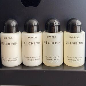 NEW Byredo Le Chemin Travel Set (2x Shampoo, 2x Conditioner)